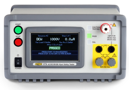 Vitrek V7X系列經(jīng)濟型AC/DC/IR/GB耐壓測試儀